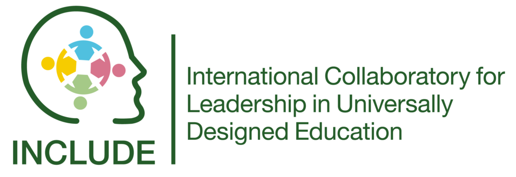 logo reads include: international collaboratory for leadership in universally designed education