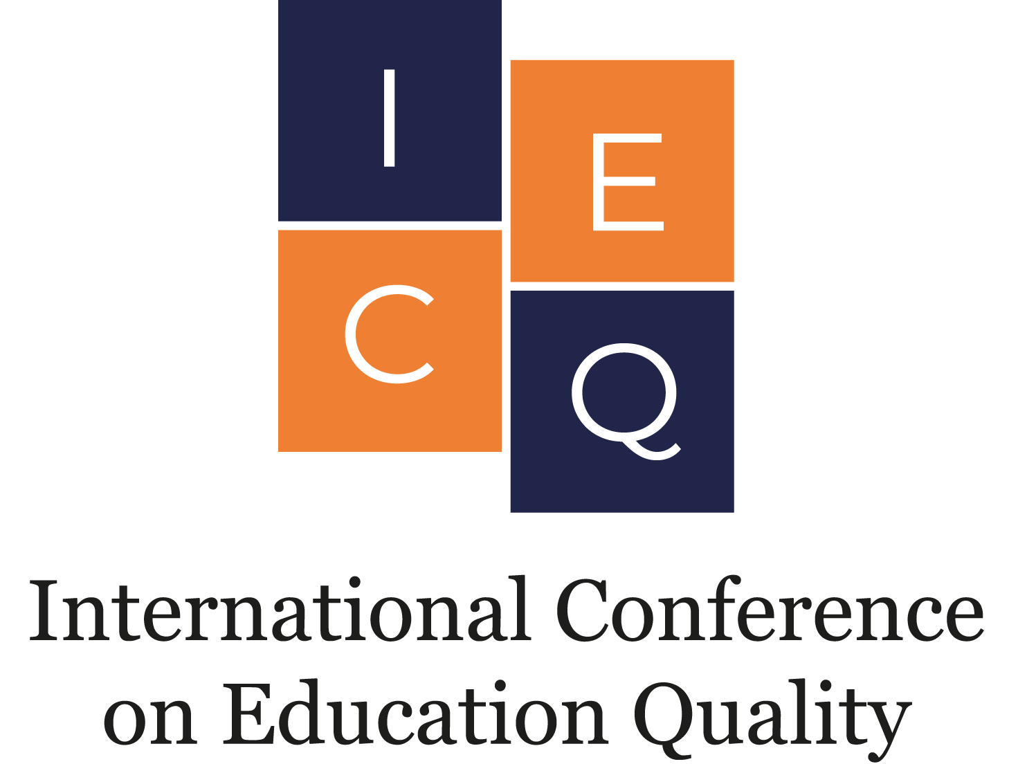 logo reads IECQ International conference on education quality