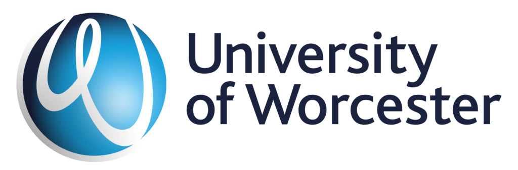 logo reads University of Worcester